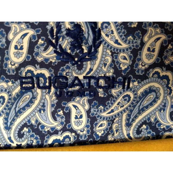 BUGATCHI UOMO Lavender Geometric XXL Button Up Dress Shirt Flip Cuff Long Sleeve - Picture 3 of 16